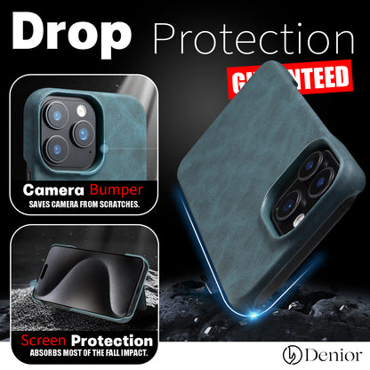 iPhone Series 2IN1 Magnetic Case & RFID Card Bag（Blue）