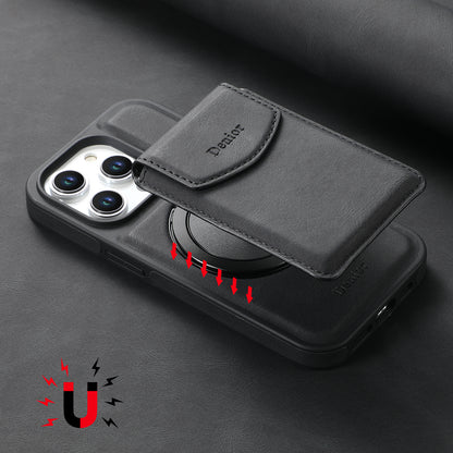 iPhone Series 2IN1 Magnetic Case & Card Bag（Black）