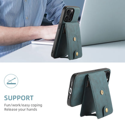 2IN1 Magnetic Phone Case & Card Bag (Blue)