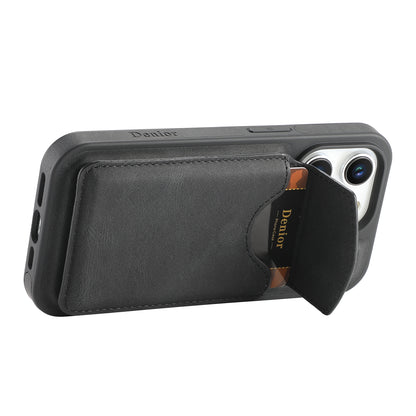 iPhone Series 2IN1 Magnetic Case & Card Bag（Black）