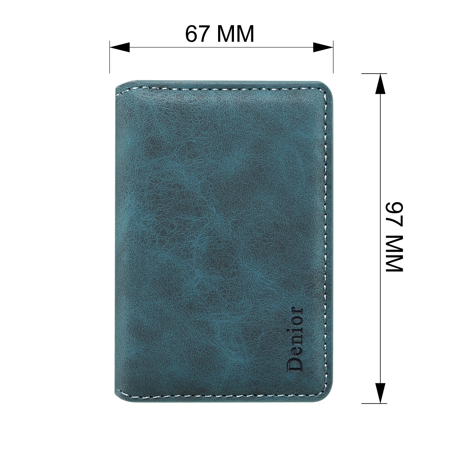 RFID Magnetic Slim Credit Card Bag（Brown）