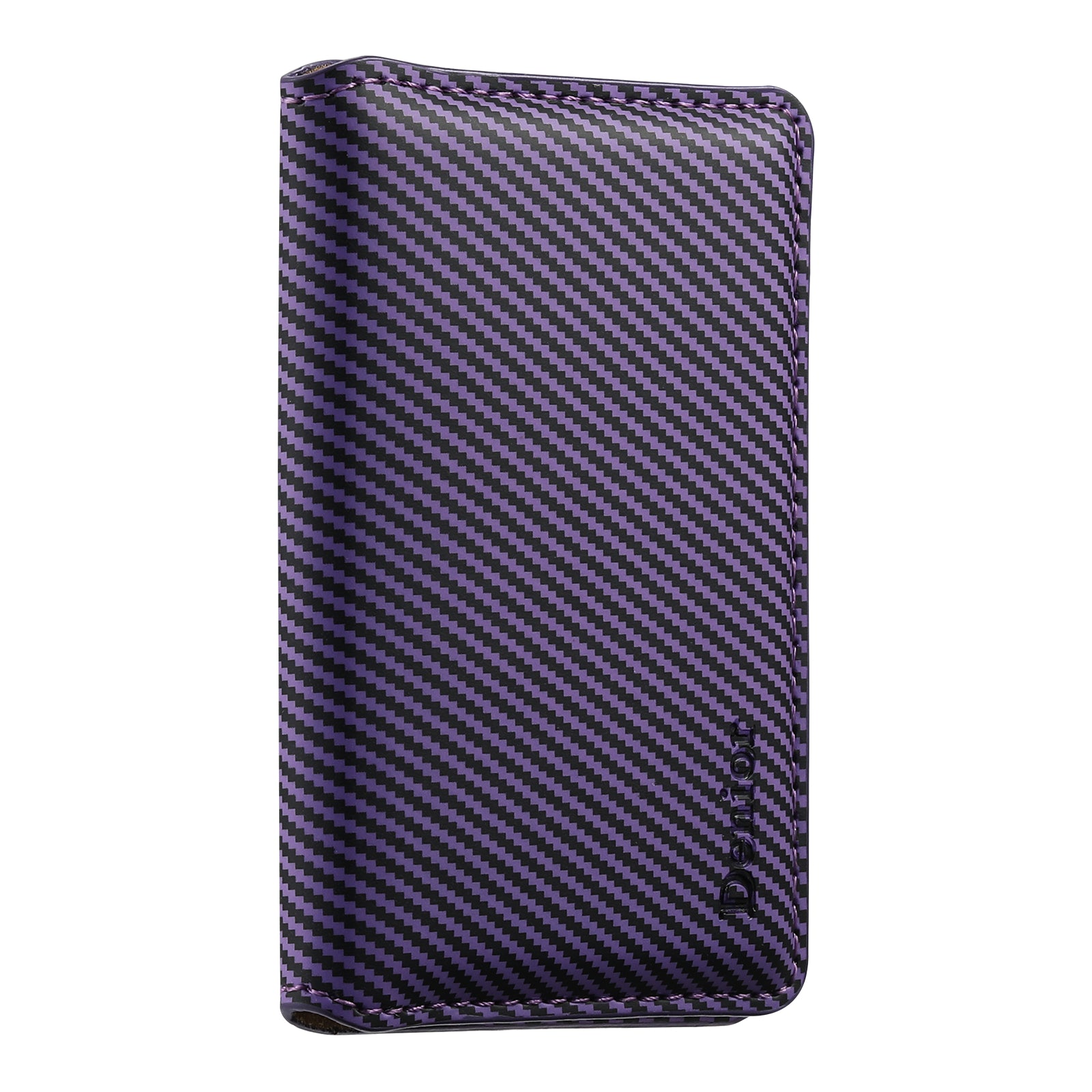 RFID Magnetic Slim Credit Card Bag（Purple）