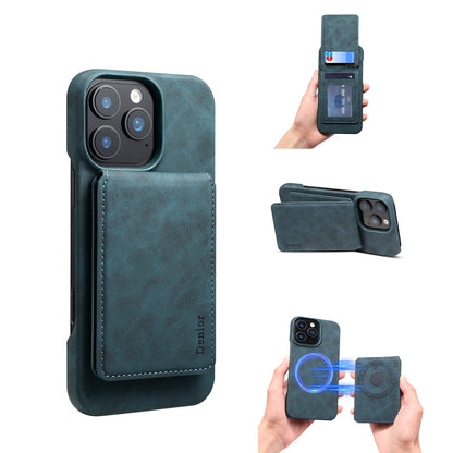iPhone Series 2IN1 Magnetic Case & RFID Card Bag（Blue）