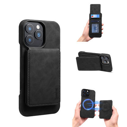 iPhone Series 2IN1 Magnetic Case & RFID Card Bag（Black）