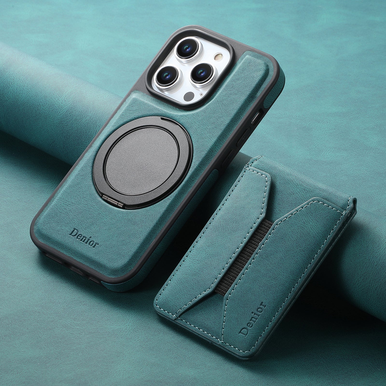 iPhone Series 2IN1 Magnetic Case & Card Bag（Blue）