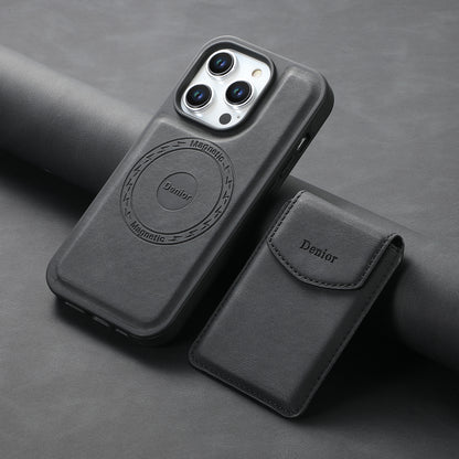iPhone Series 2IN1 Magnetic Case & Card Bag（Black）