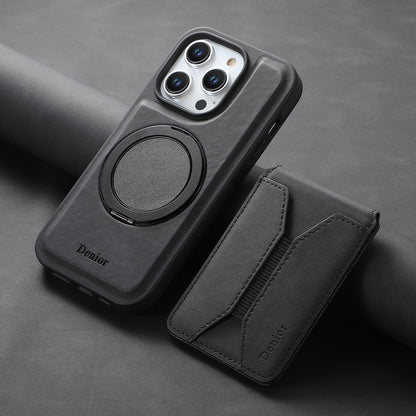 iPhone Series 2IN1 Magnetic Case & Card Bag（Black）