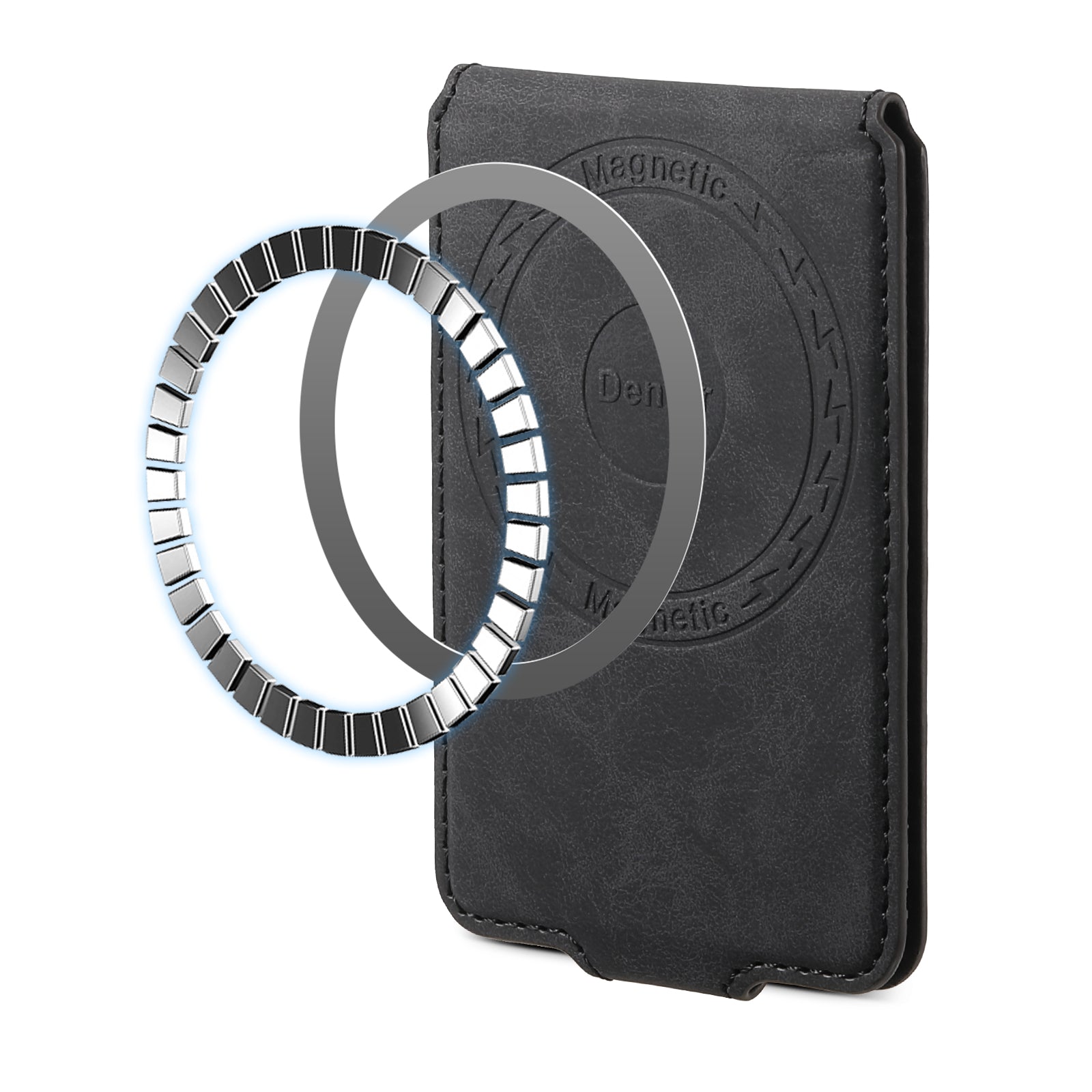 Magnetic Bracket Slim Credit Card Bag（Black）