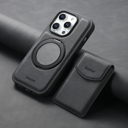 iPhone Series 2IN1 Magnetic Case & Card Bag（Black）