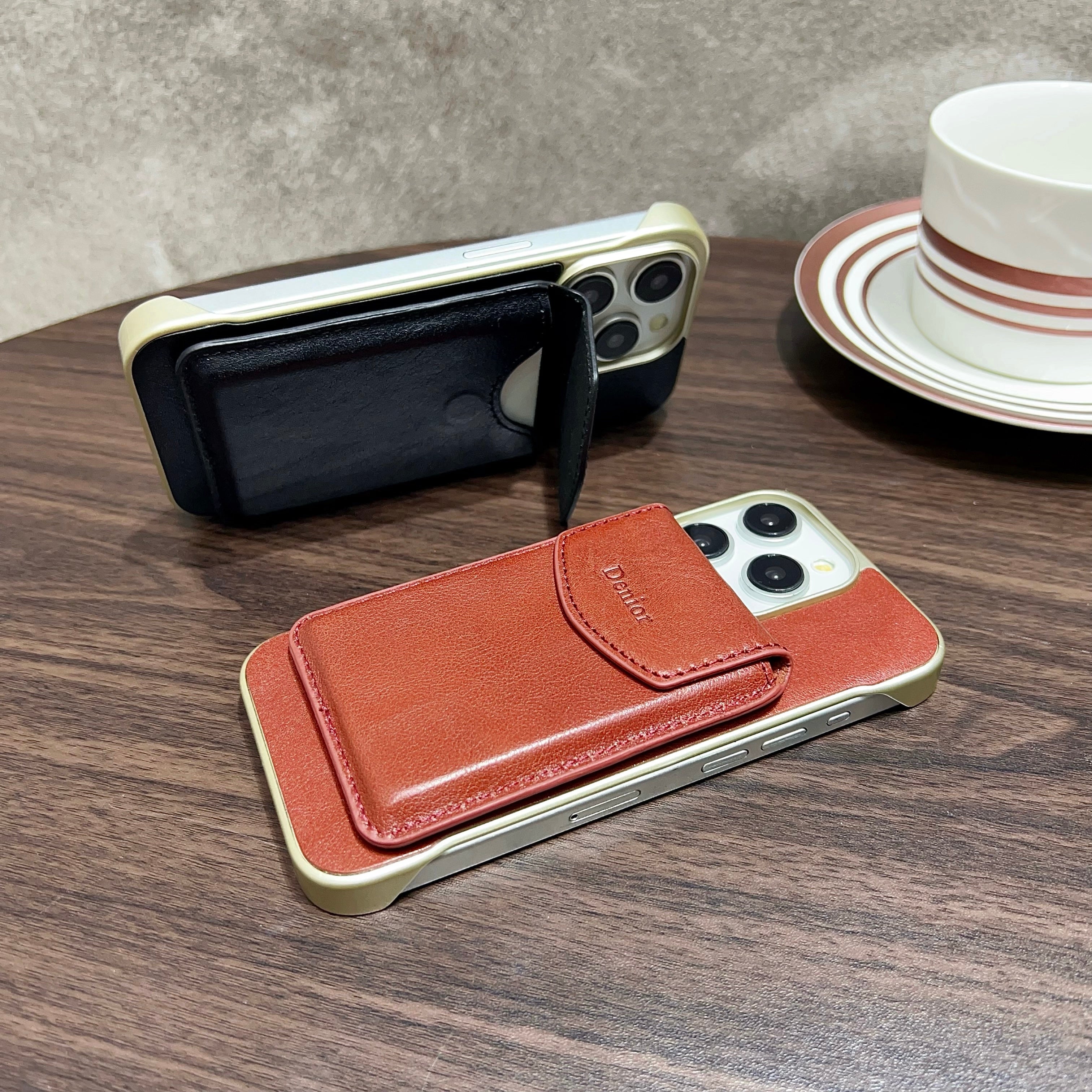 iPhone Series 2IN1 Magnetic Case & Card Bag（Black）