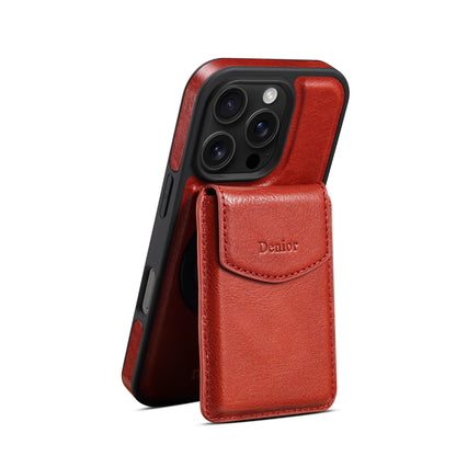 iPhone Series 2IN1 Magnetic Case & Card Bag（Red）