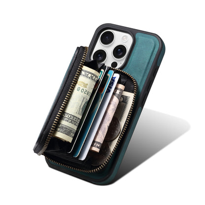 iPhone Series 2IN1 Magnetic Case & RFID Card Bag（Blue）