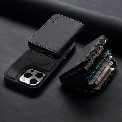 iPhone Series 2IN1 Magnetic Case & RFID Card Bag（Black）